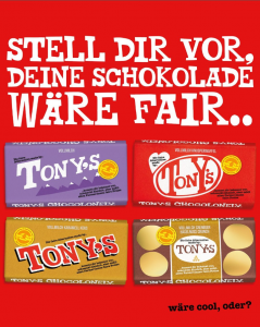 Bild von vergleichender Werbung Tony's Chocoloney